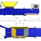 MacFab HZ50t Baler Dimensions